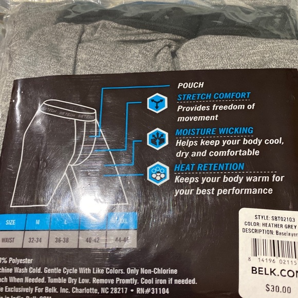 Base Layer pant stretch Performance size medium - Picture 5 of 5